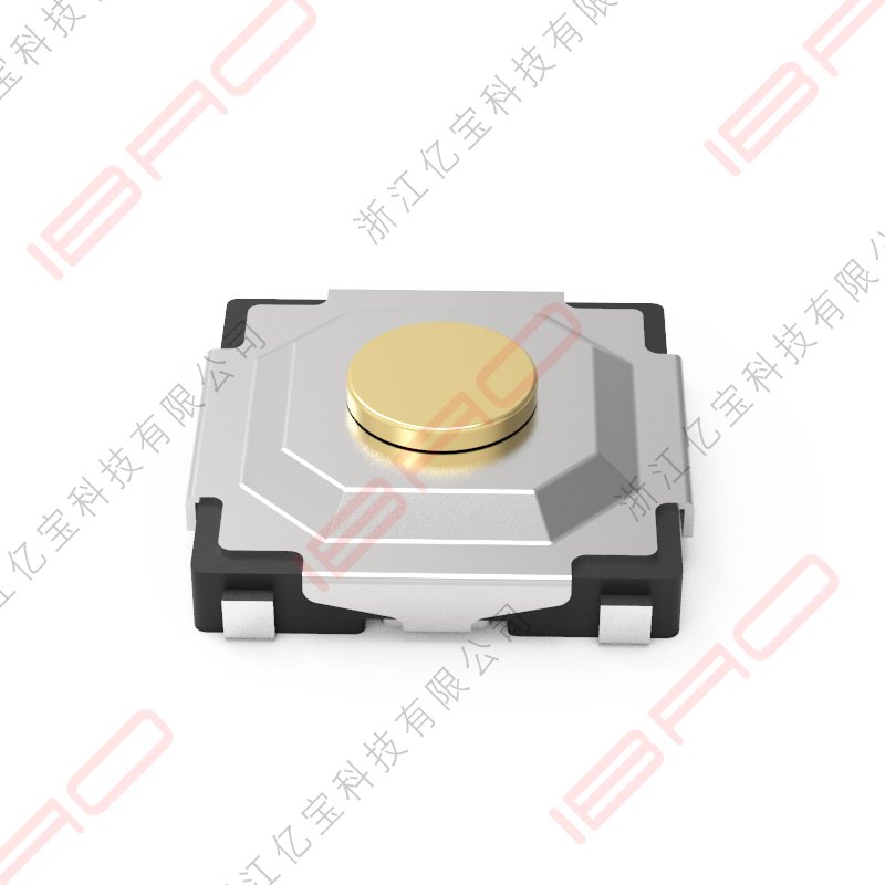 5.2 * 5.2mm Low Profile Tact Switch with Ground Terminal
