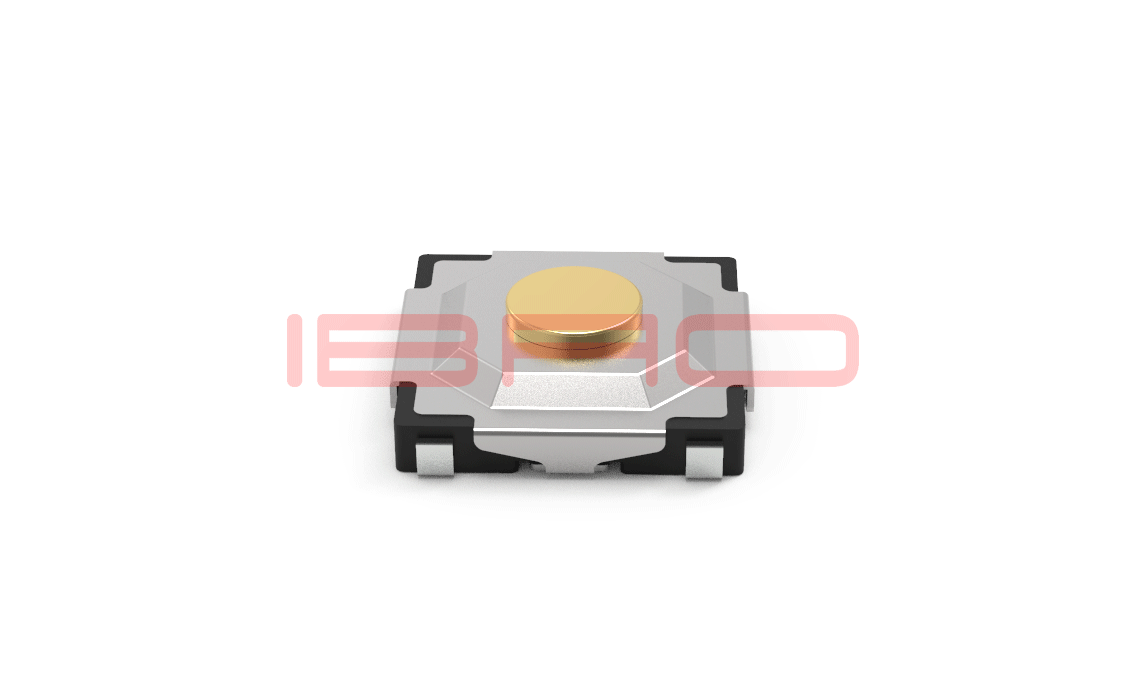 5.2 * 5.2mm Low Profile Tact Switch with Ground Terminal