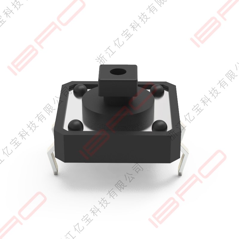 12 * 12mm Snap in Type Tact Switch PCB Pin Tactile Switch