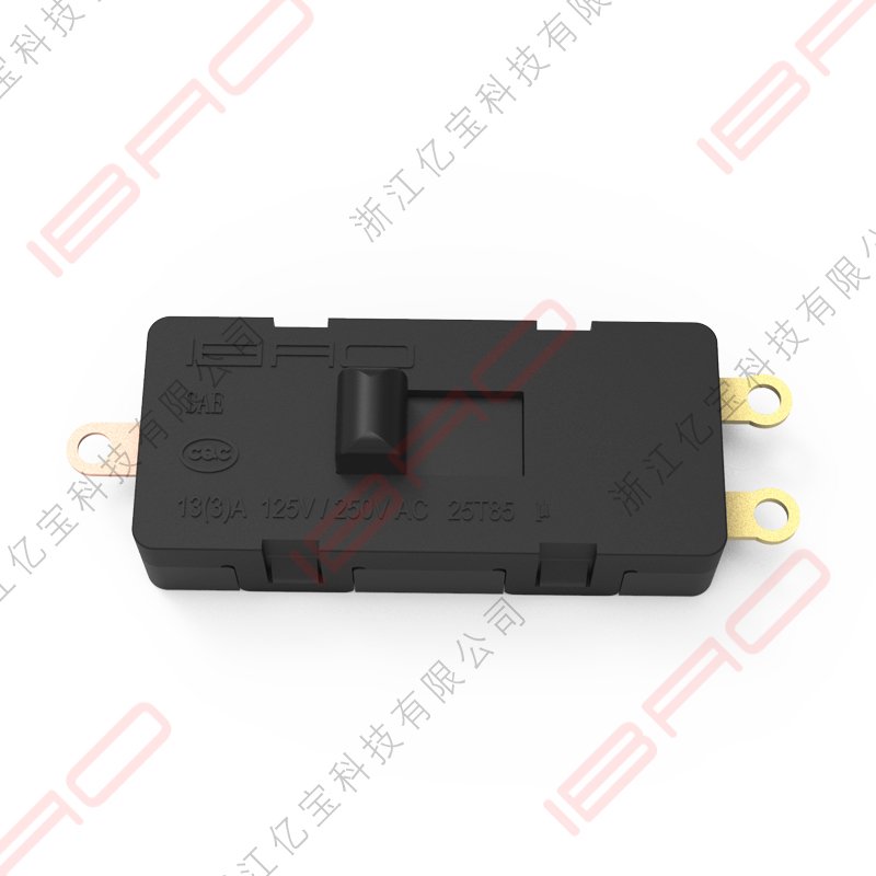 SAE Series Plastic Slide Switch 1P3T for Hair Dryer
