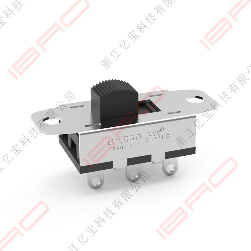 SAB Series Slide Switch 3 Pin Vertical Momentary Slide Switch
