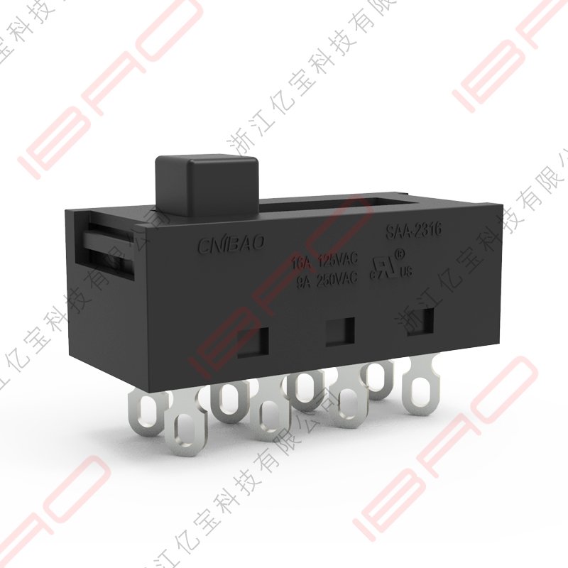 SAA Series Slide Switch Vertical Handle 3 Position