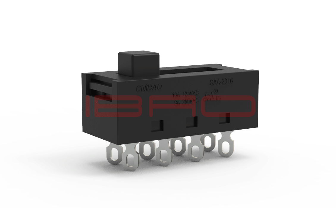 SAA Series Slide Switch Vertical Handle 3 Position