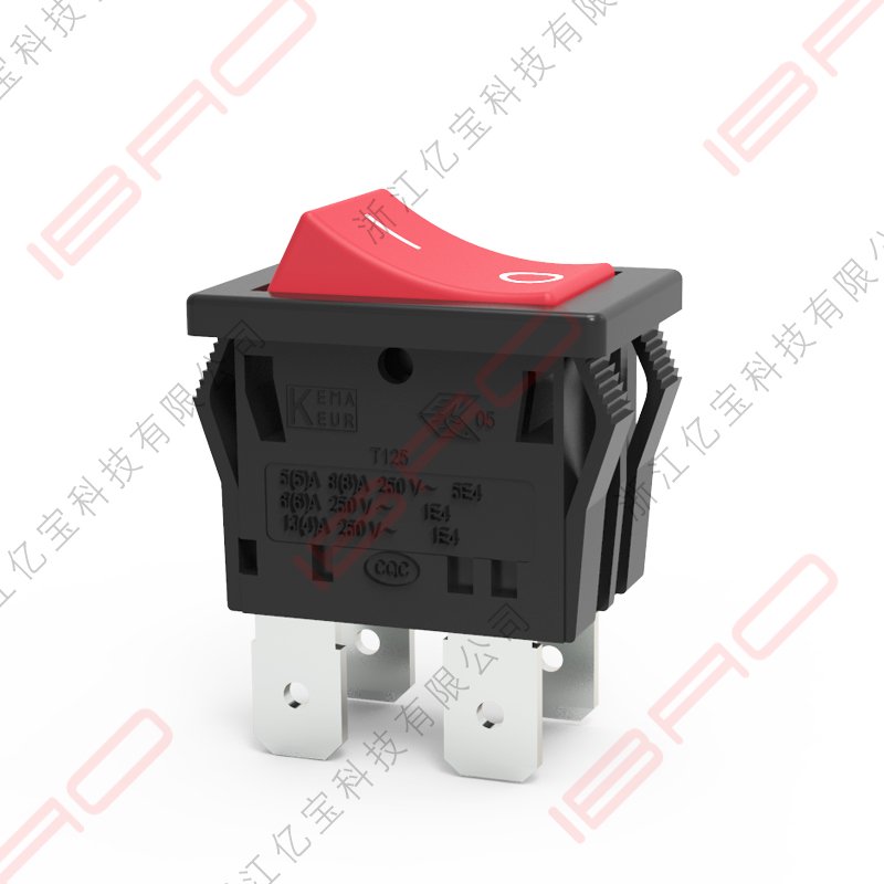 RCK Series Rocker Switch Ship Type Switch 4 Pin ON-OFF