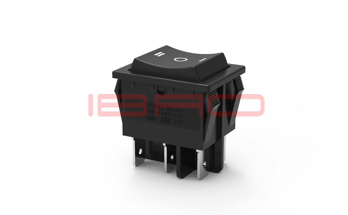 RCE Series Rocker Switch 8A Sub Miniature 2 Pin
