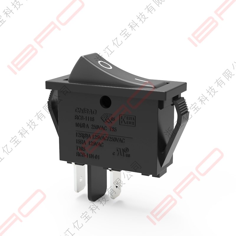 RCB Series Rocker Switch 2 Pin Power Controls