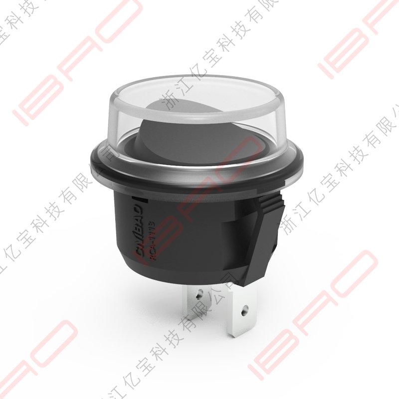 RCA Series Rocker Switch with Protective Cover