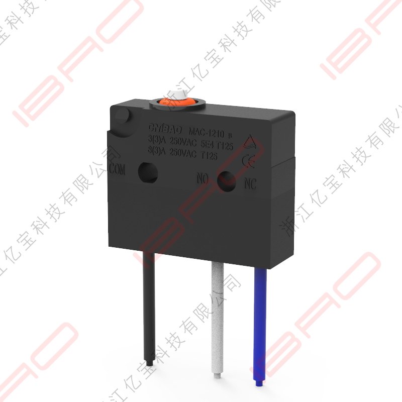 MAC Series Waterproof Micro Switch Wires