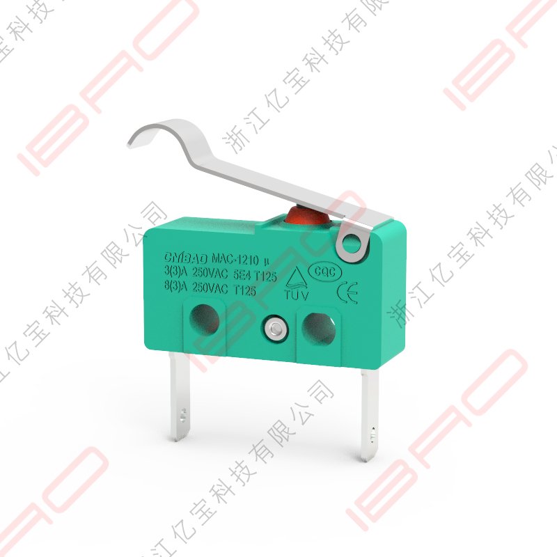 MAC Series Dustproof Micro Switch IP60 Simulated Roller Lever
