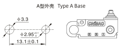 CNIBAO Sealed Micro Switch 3A Current MAE series IP67 waterproof Miniature Electronic Switch 40t85 2-3 Pin-6.png
